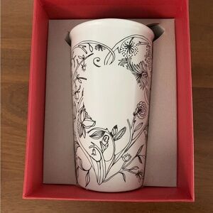 NEW Starbucks floral heart dot collection